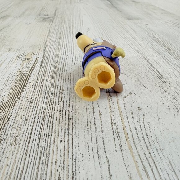 Bluey Figure Alfie Toy Store Employee Quiet Game Dingo Blue NEW - Picture 8 of 9